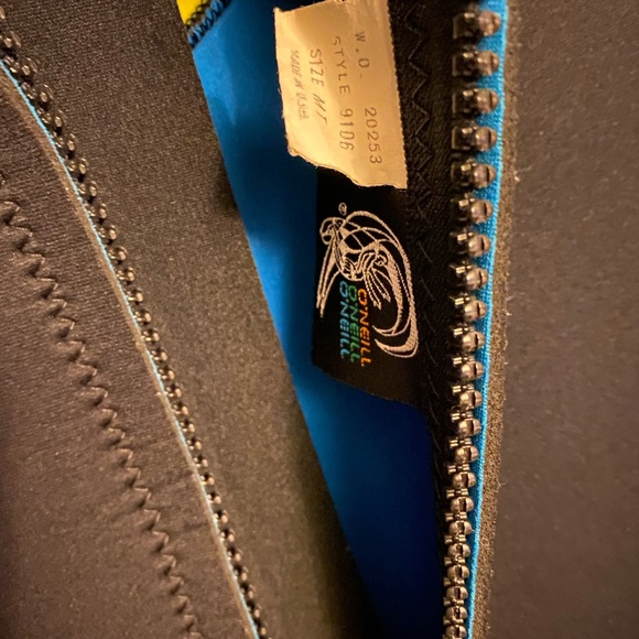 O’Neill The Edge Neon Colored Wetsuit! Men’s MT! - Picture 7 of 8